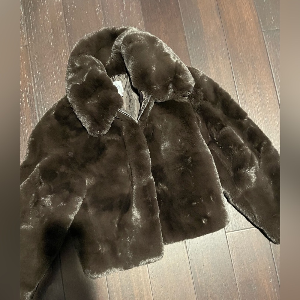 GAP Dark Brown Teddy Jacket
